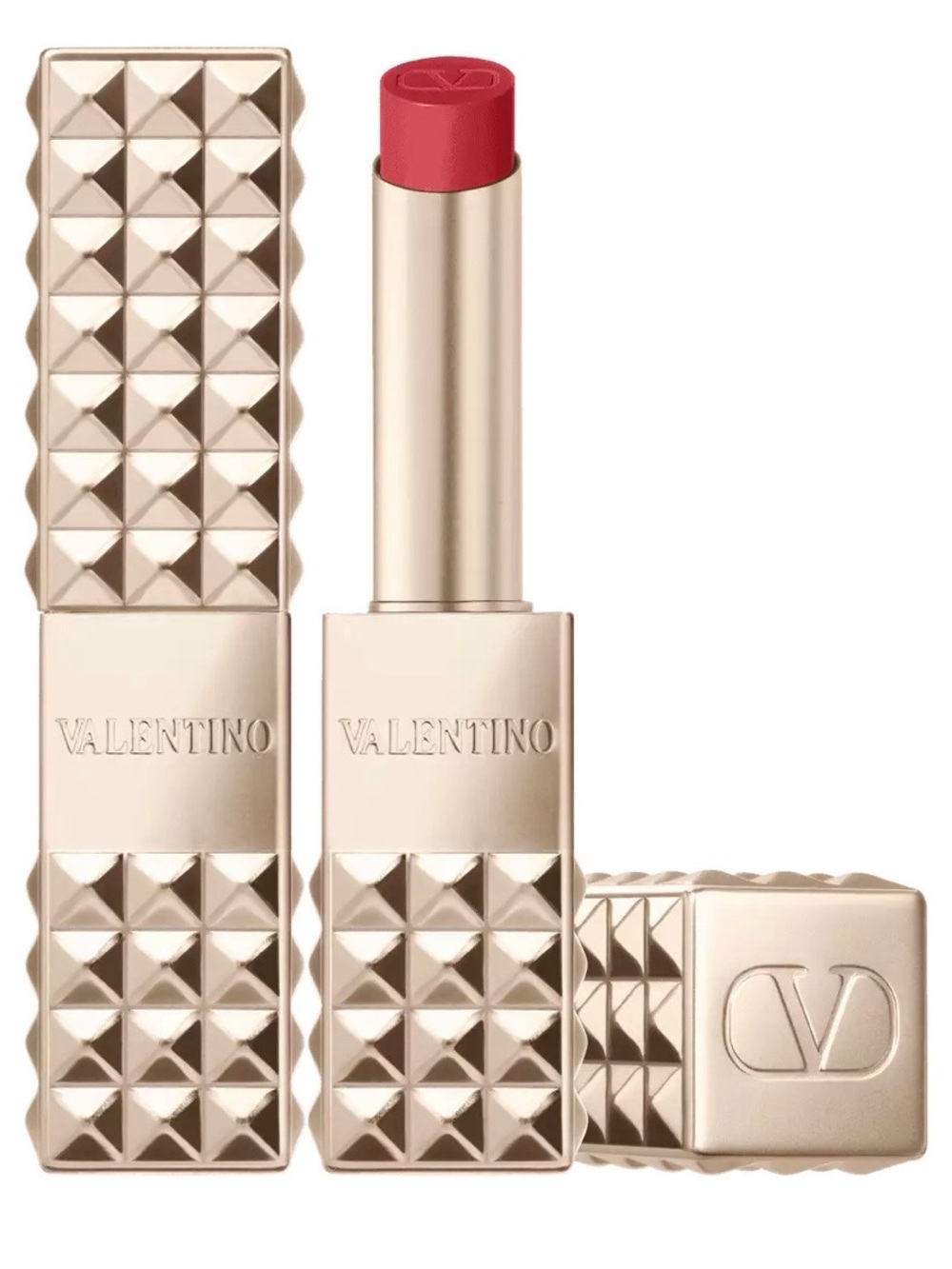 Valentino Spike Matte Lipstick in 410R, On Top of the World - BNIB! - Picture 1 of 4